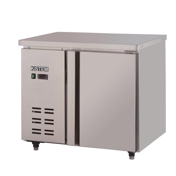 [키스템] 직냉식 디지털 업소용 테이블냉장고 가로 900 160L