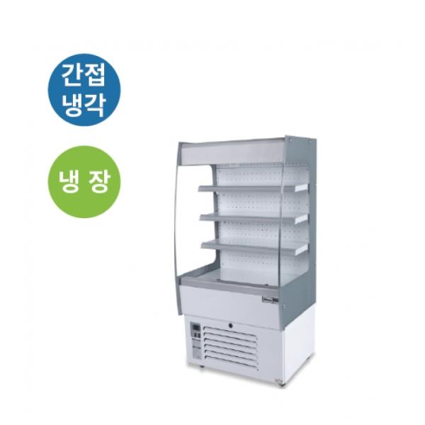 [라셀르] 간냉식 냉장 오픈형 쇼케이스 390L 선반3EA 자동성에제거