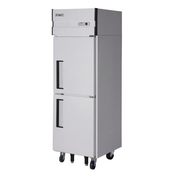 [키스템] 올스텐 직냉식 업소용냉장고 369L 냉동전용 수직형 25박스 2도어