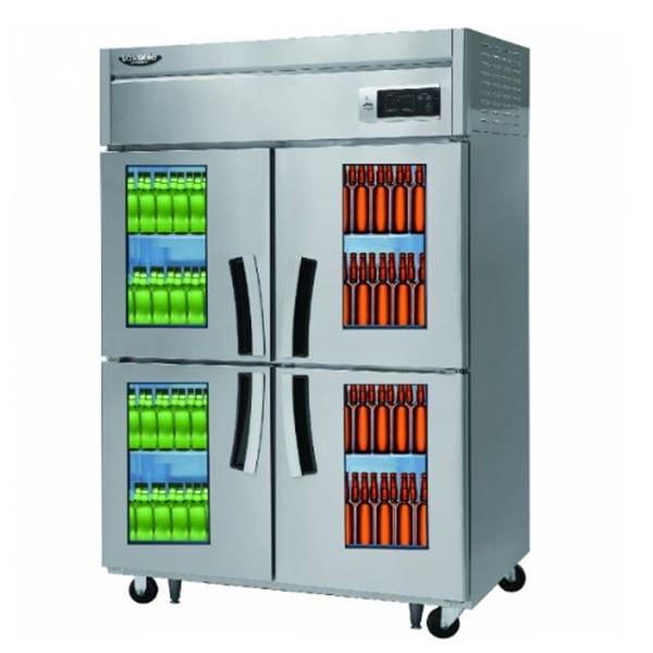 [라셀르] 간냉식 올스텐 45BOX 업소용 LED 주류냉장고 1008L (냉장4칸)