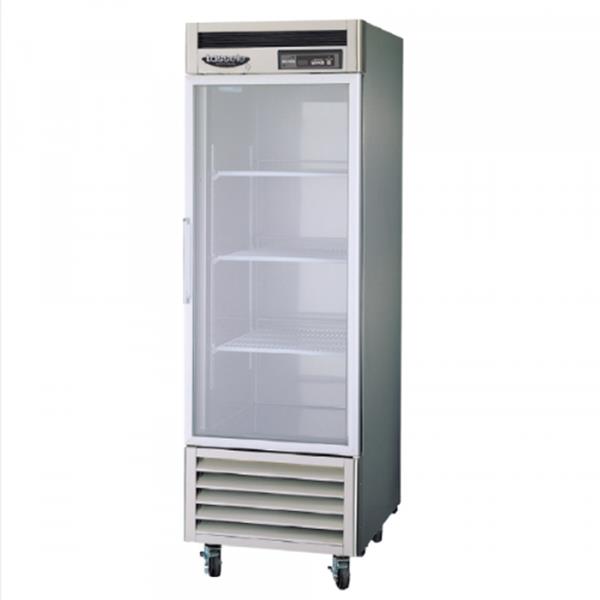 [라셀르] 간냉식 올스텐 유리도어 업소용 냉장고 600L 1도어 좌흰지 자동성에제거