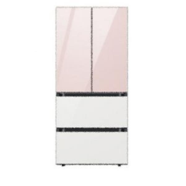 [삼성] 비스포크 김치냉장고 4도어 420L 글램핑크&amp;그램화이트