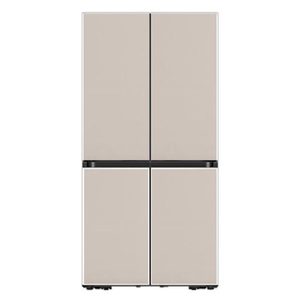 [삼성] 비스포크 4도어 냉장고 874L 새틴베이지