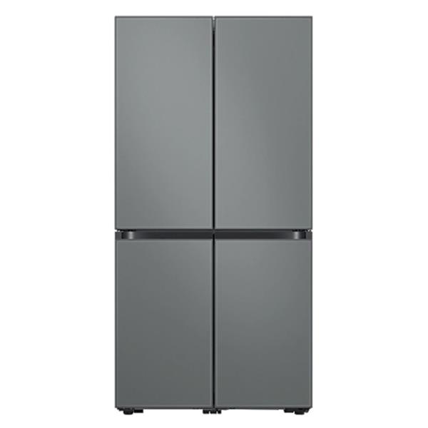 [삼성] 비스포크 4도어 냉장고 875L 새틴그레이