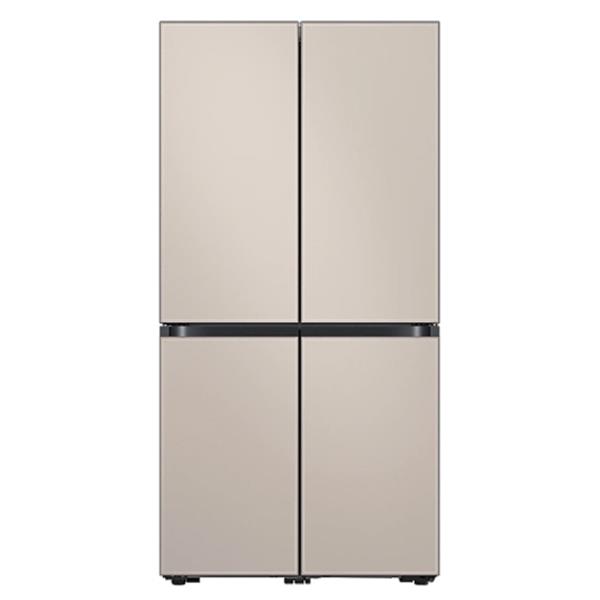 [삼성] 비스포크 4도어 냉장고 875L 새틴베이지