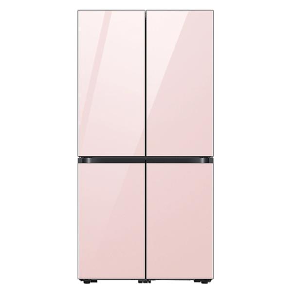 [삼성] 비스포크 4도어 냉장고 875L 글램핑크