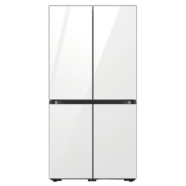 [삼성] 비스포크 4도어 냉장고 875L 글램화이트