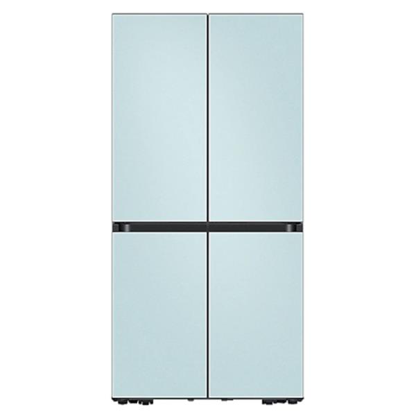 [삼성] 비스포크 키친핏 4도어 냉장고 615L 코타모닝블루