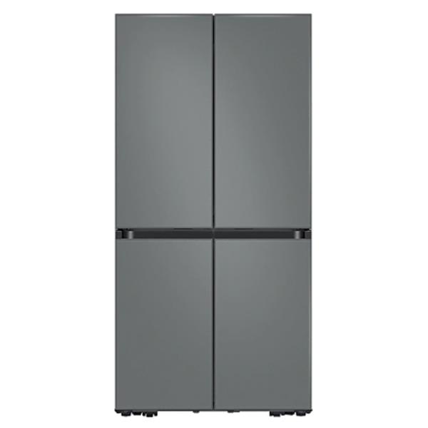 [삼성] 비스포크 키친핏 4도어 냉장고 615L 새틴그레이