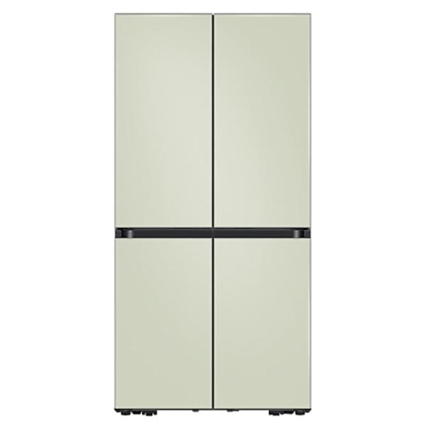 [삼성] 비스포크 키친핏 4도어 냉장고 615L 새틴세이지그린